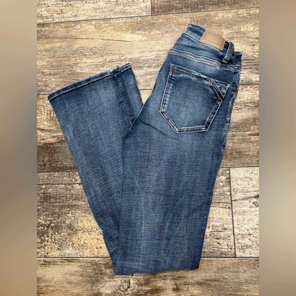 Buckle black women’s jeans - Picture 2 of 7